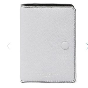 Marc Jacobs White Passport Case Wallet